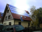 HEUTEC Energie Effizienz Büro in Zülpich- ökologisches Holzhaus mit 40m2 Solarthermie, Bioöl BHKW, Regenwassernutzung