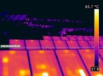 Freiflächenanlage PV Thermografie von auffälligen Zellen