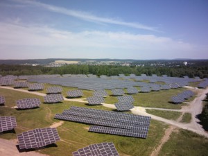 PV Freiflächenanlage in Bad Arolsen errichtet im Modell Bürgerbeteiligung