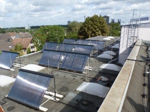 Solarthermie für ein Schwimmbad in Dortmund