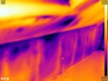 Thermografie der Dachabseite bei Unterdruck